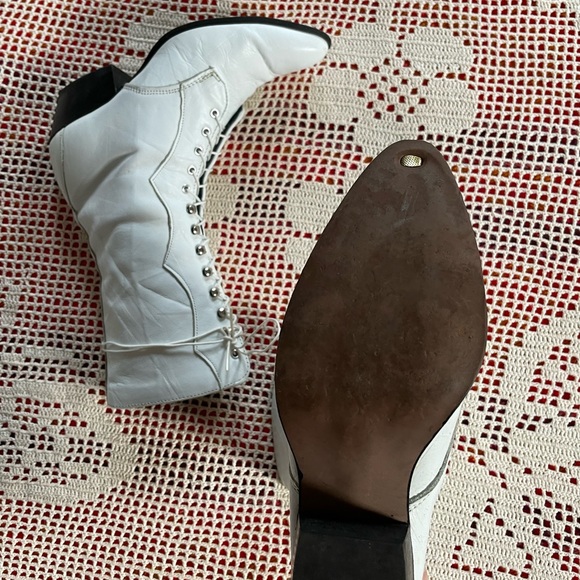 SOLD — Vintage 80s Tall Pointed Toe Roper Boots - Picture 3 of 6